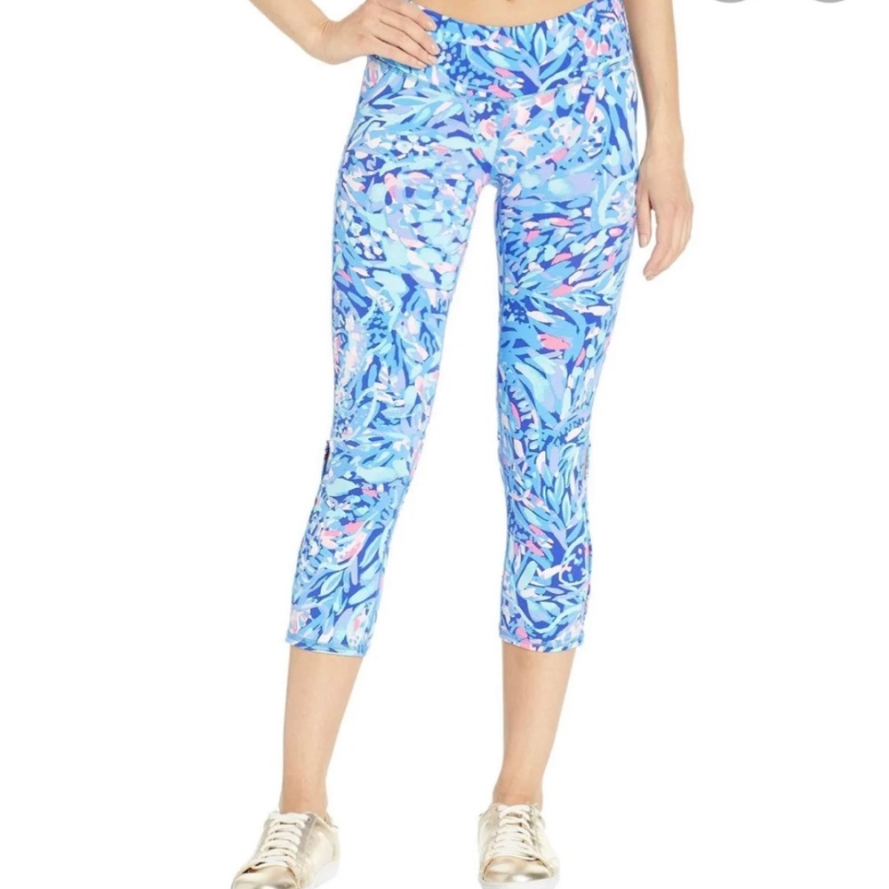 NWT XXS Lilly Pulitzer Weekender Crop Leggings